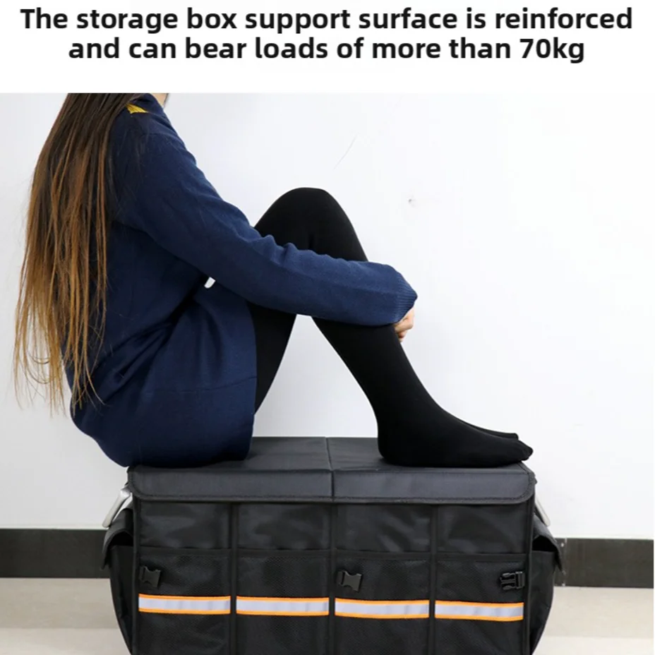 Organisateur de coffre de voit - Car Trunk Organizer Foldable Storage Box avis et prix