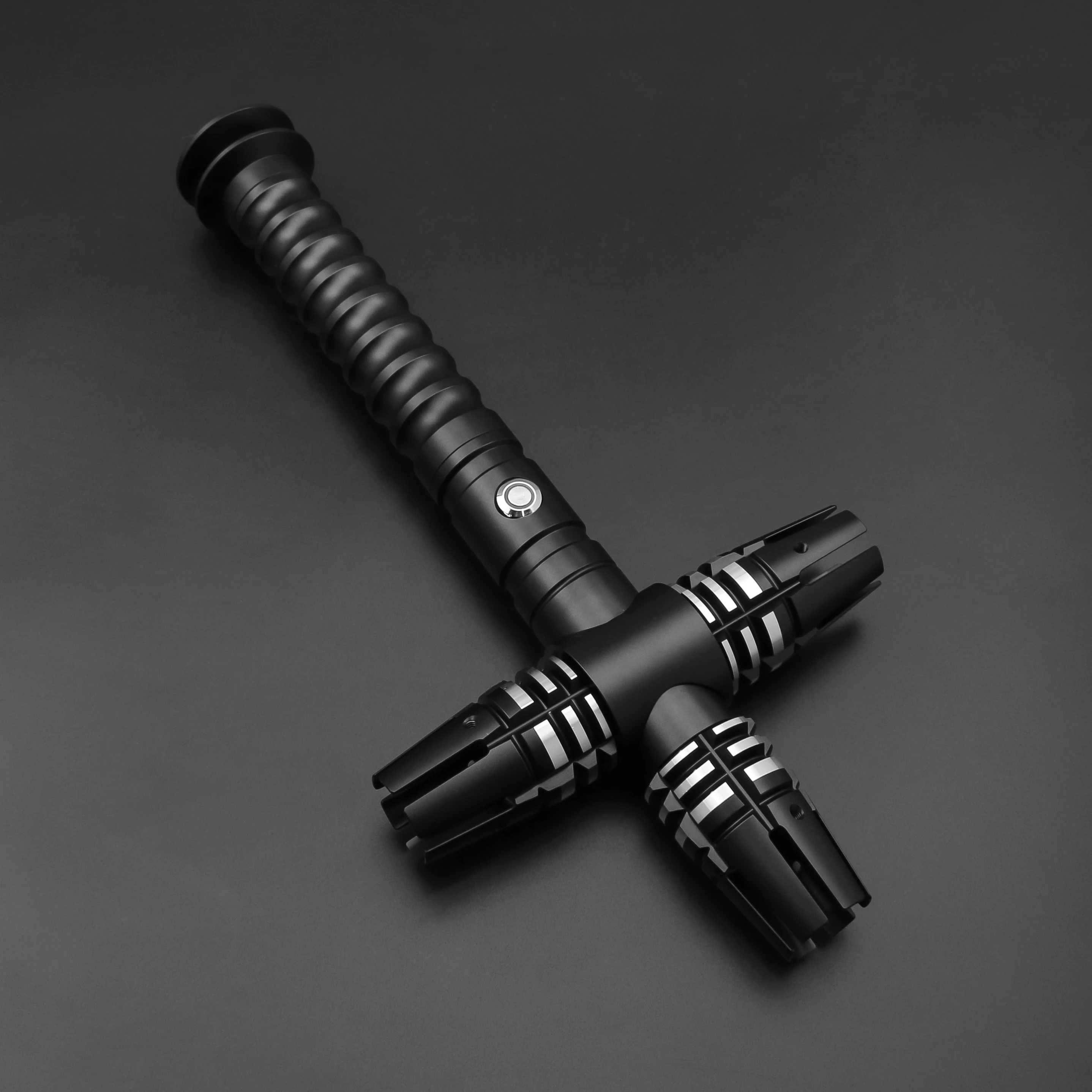 TXQSABER-sabre de luz pesado duelo com metal Hilt e Cruz Laser Sword, brinquedos cosplay para crianças, balanço suave, 12 sons de mudança de cor, 16