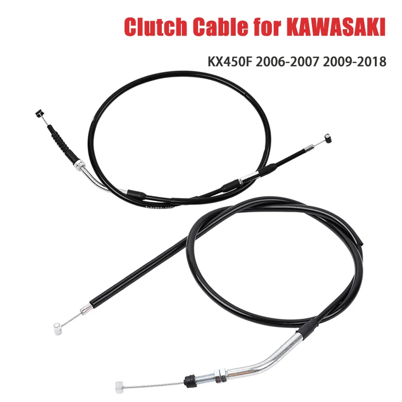 Câble de commande d'embrayage réglable pour moto, pour KAWASAKI KX450F KX450 KX 450 F 450CC 2006 2007 2009-2018 KX450HGF D7F E9F HHF HJF