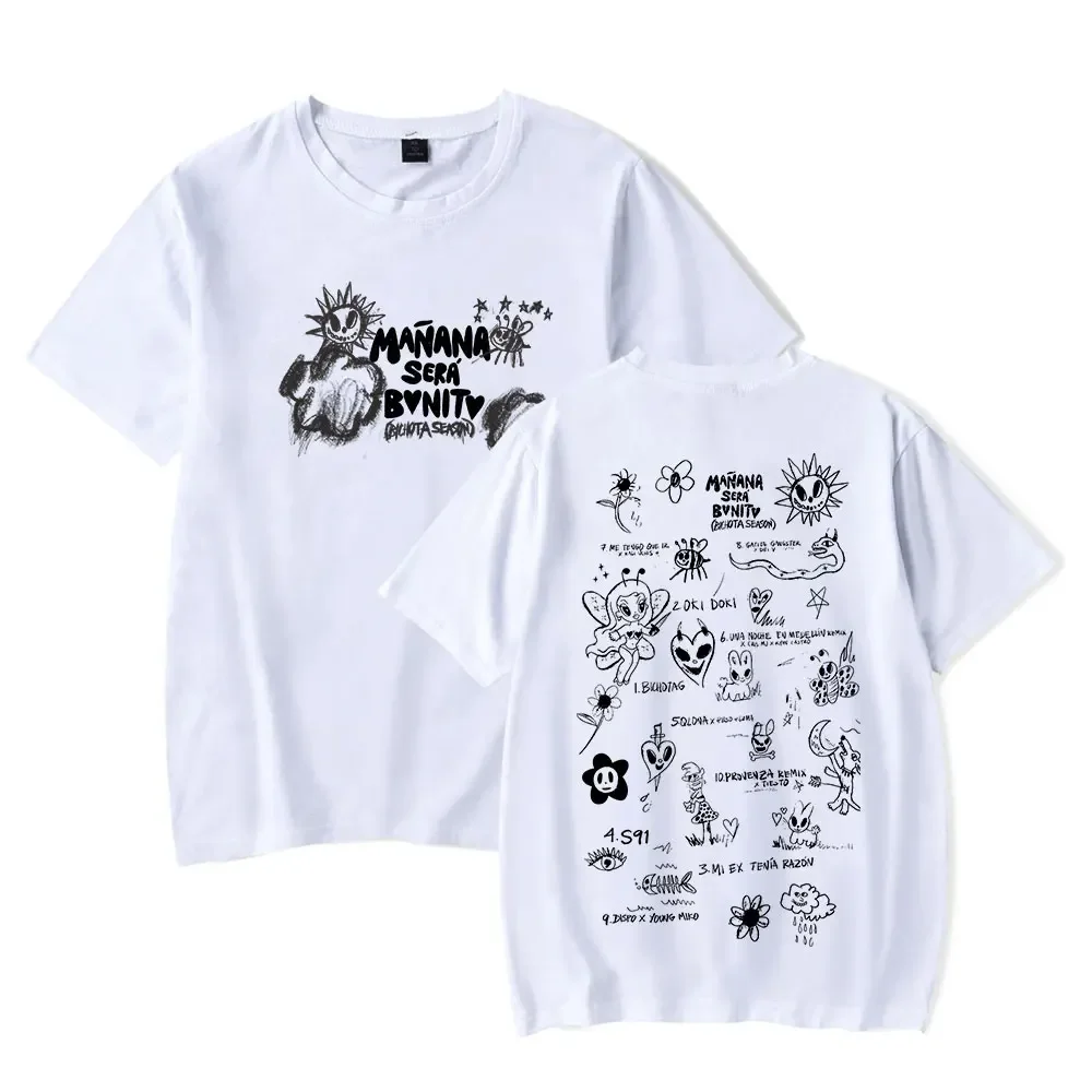 Karol g-تي شيرت بأكمام قصيرة للرجال والنساء ، طباعة غير رسمية ومضحكة ، الموضة