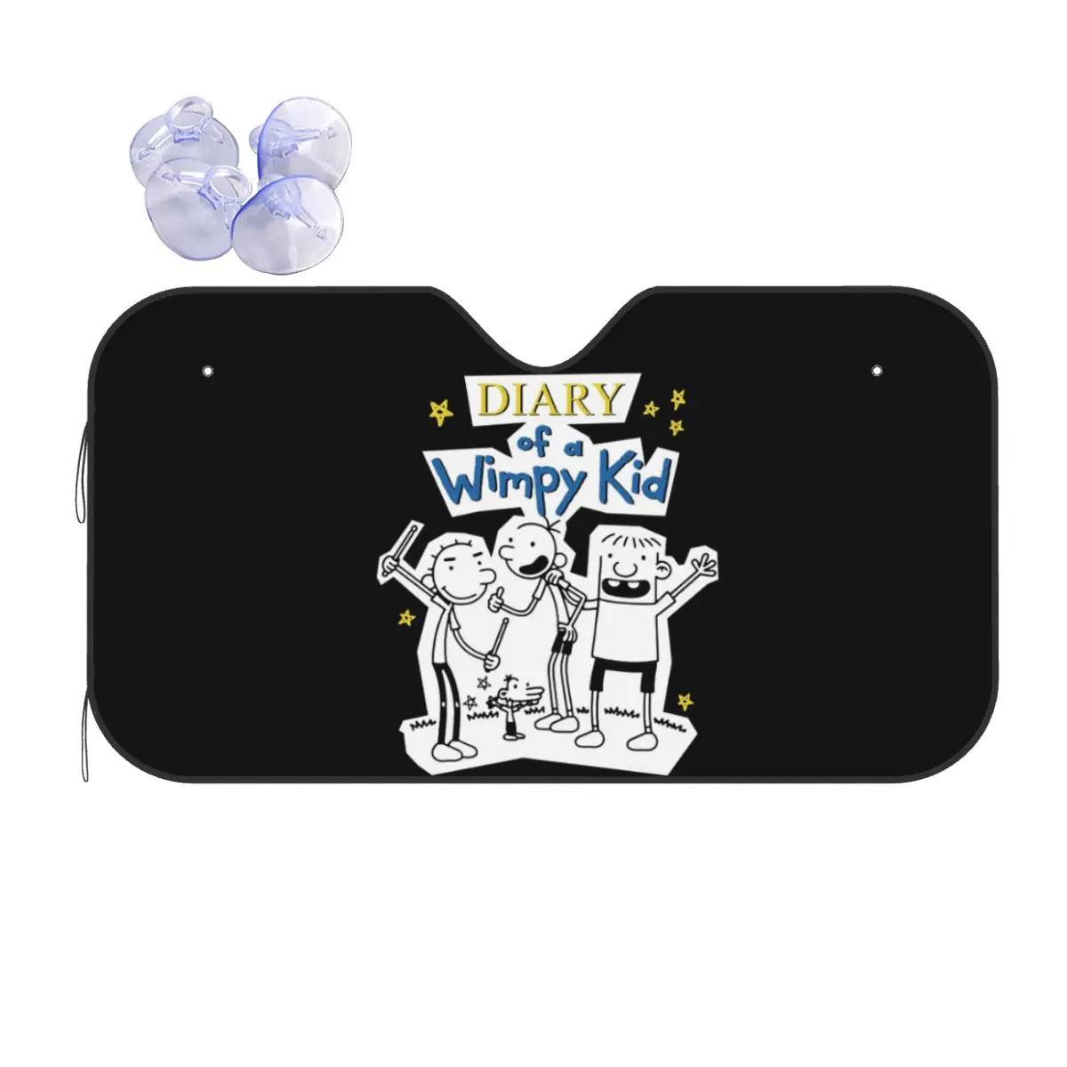 

Diary Of A Wimpy Kid Wimpy Kid Group Sunshade Windscreen Car Front Windshield Window Sun Visor Accessories Covers