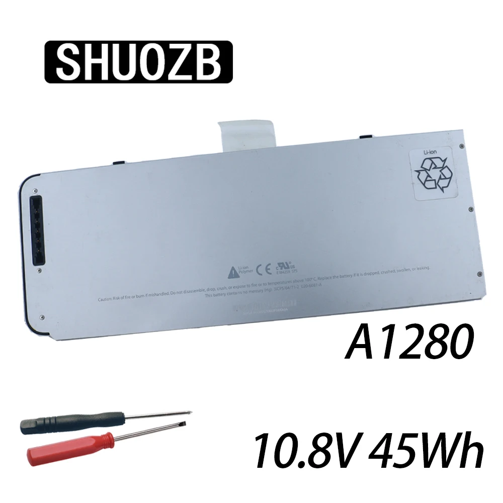 SHUOZB 10.8V A1280 Laptop Battery For Apple MacBook 13