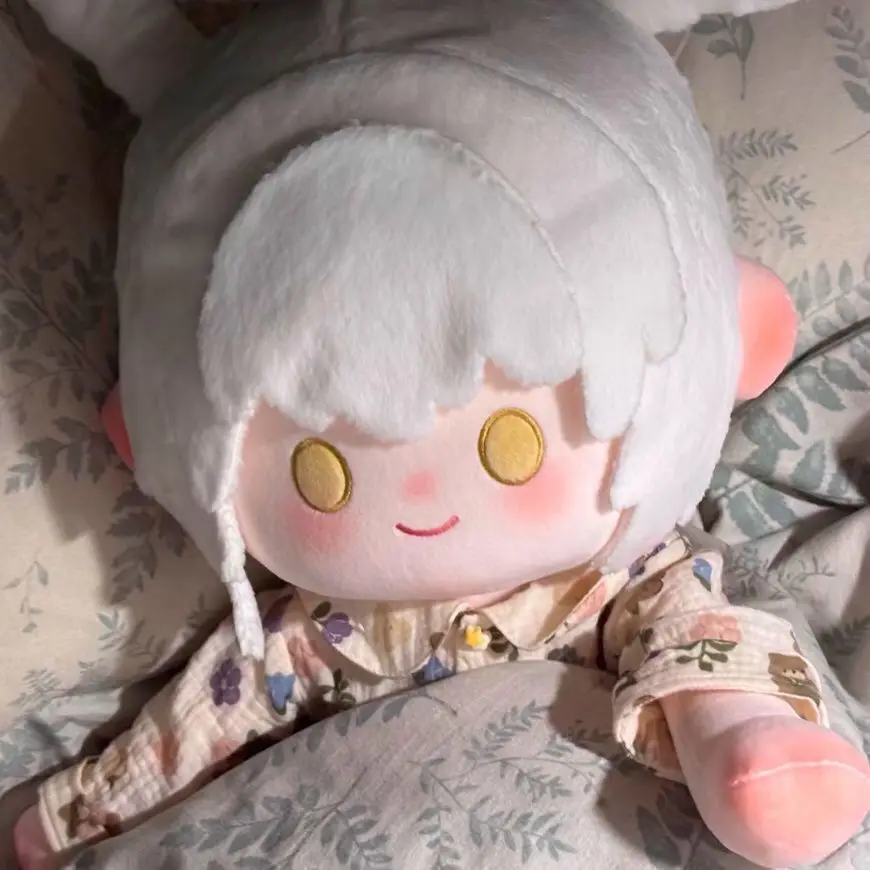 40 CM Anime Gioco Cielo: Bambini della Luce Uccello Bianco Cosplay Peluche Corpo della Bambola Kawaii Dress-up Bambola di Cotone Vestiti Giocattoli Regali per Bambini