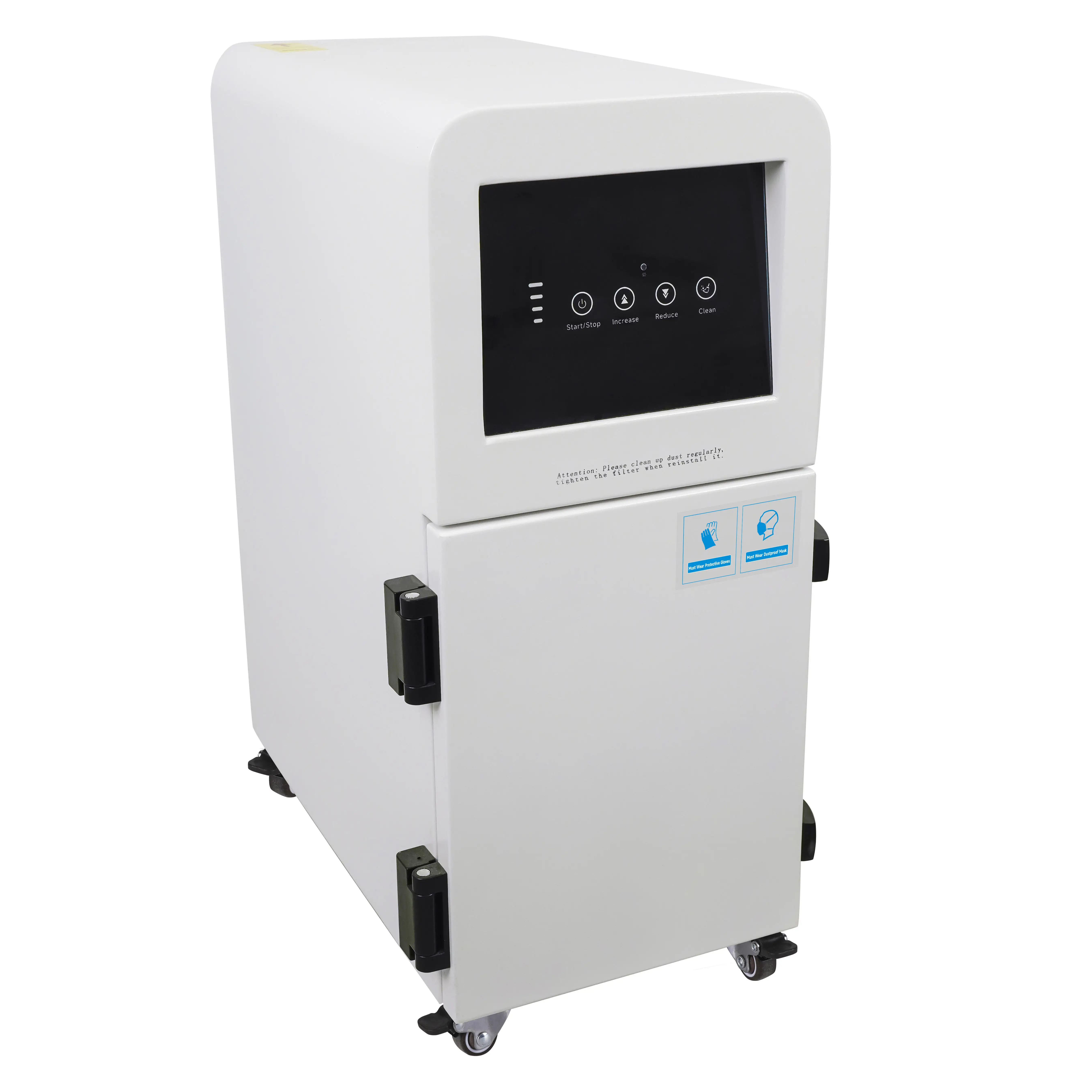 Brushless Motor Silent Dental Lab Single Station Micromotor Interlocking Bench Dental Dust Collector Vacuum Cleaner