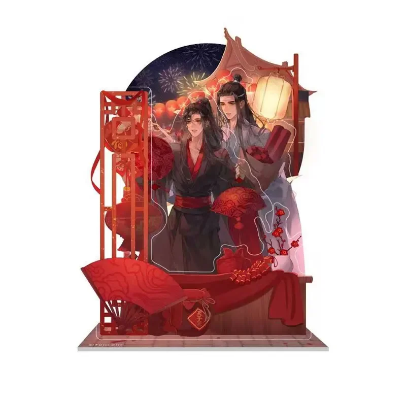 

Mo Dao Zu Shi Standing Piate Yin Fu Chun He Badge Wei Wuxian Lan Wangji Genuine Peripheral Products Anime Birthday Present