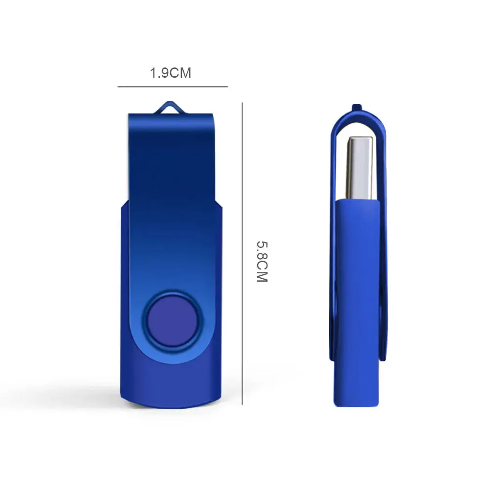 50PCS/lot Mini Pen Drive USB2.0 Flash Drives 4GB 2GB 1GB Pendrive 64gb 32gb 16gb Metal Disk Cle USB Free Custom Logo USB Stick