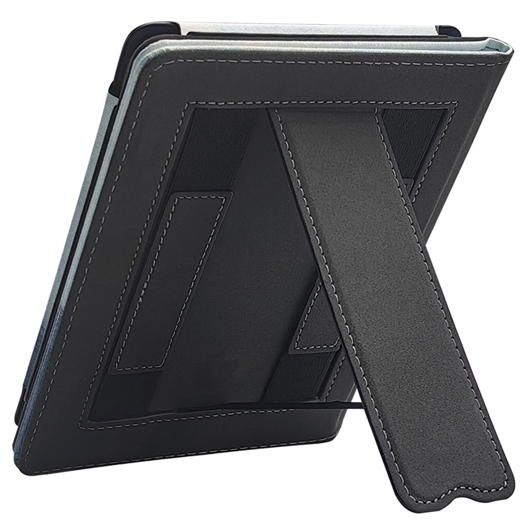 GAUGGER Custodia per 6" Nuovo Amazon Kindle 12a generazione 2024 / Kindle 11a generazione 2022 Cover con doppia tracolla/supporto per spegnimento/riattivazione automatica