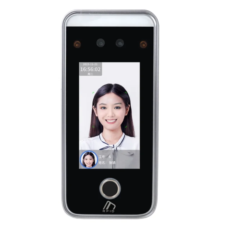 

Stand Alone Dynamic Facial Access Controller Fingerprint Face Reader Biometric Attendance Machine GSM