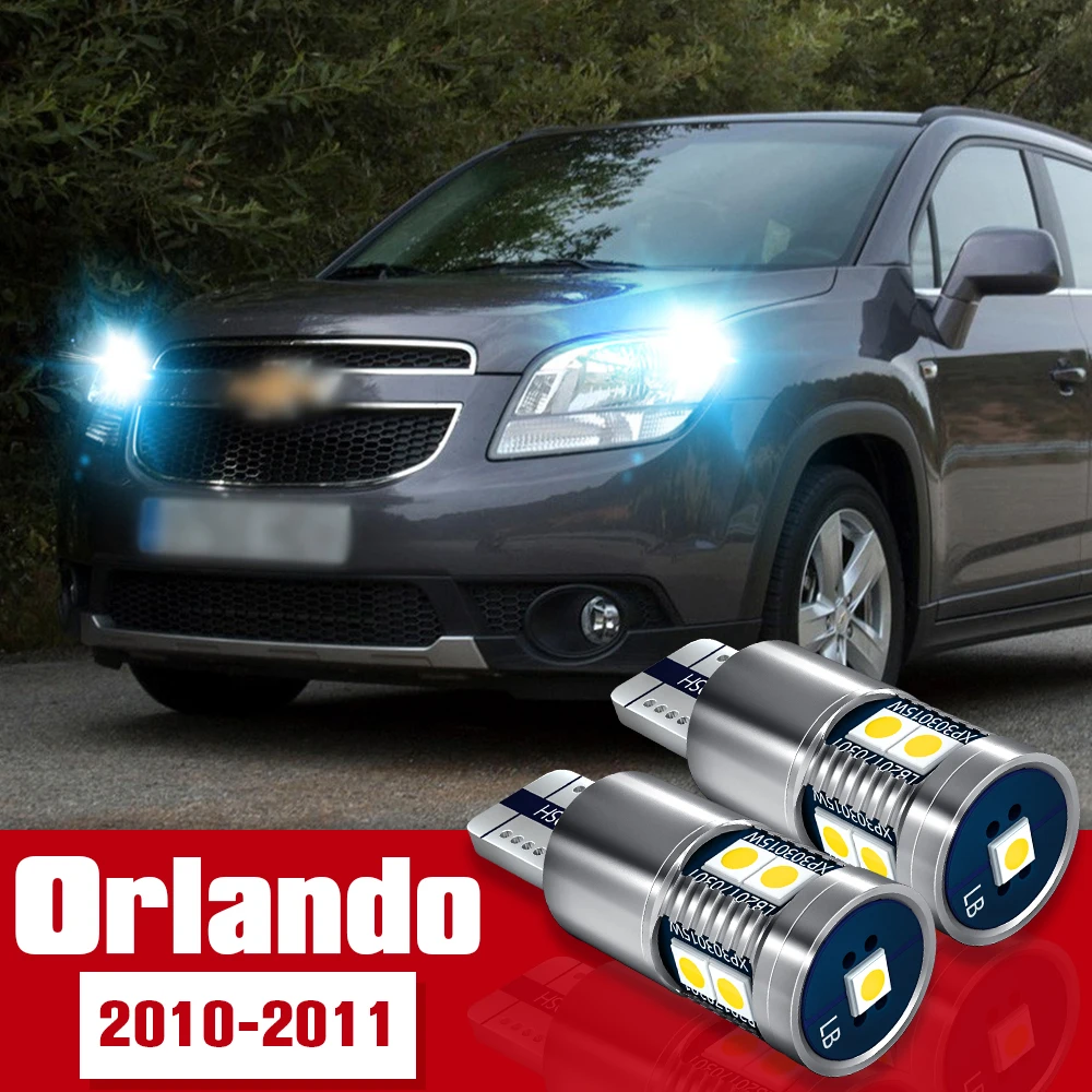 

2pcs LED Accessories Parking Light Bulb Clearance Lamp For Chevrolet Orlando 2010 2011