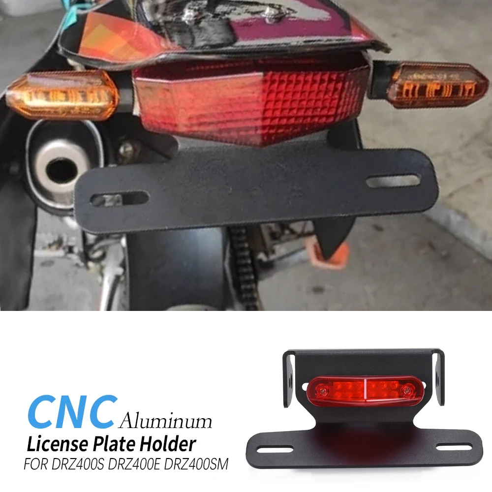 

Motorcycle License Plate Holder For SUZUKI DRZ400SM DRZ400E DRZ400S DRZ 400 DRZ400 SM/S/E Tail Tidy Motorcycle Fender Eliminator