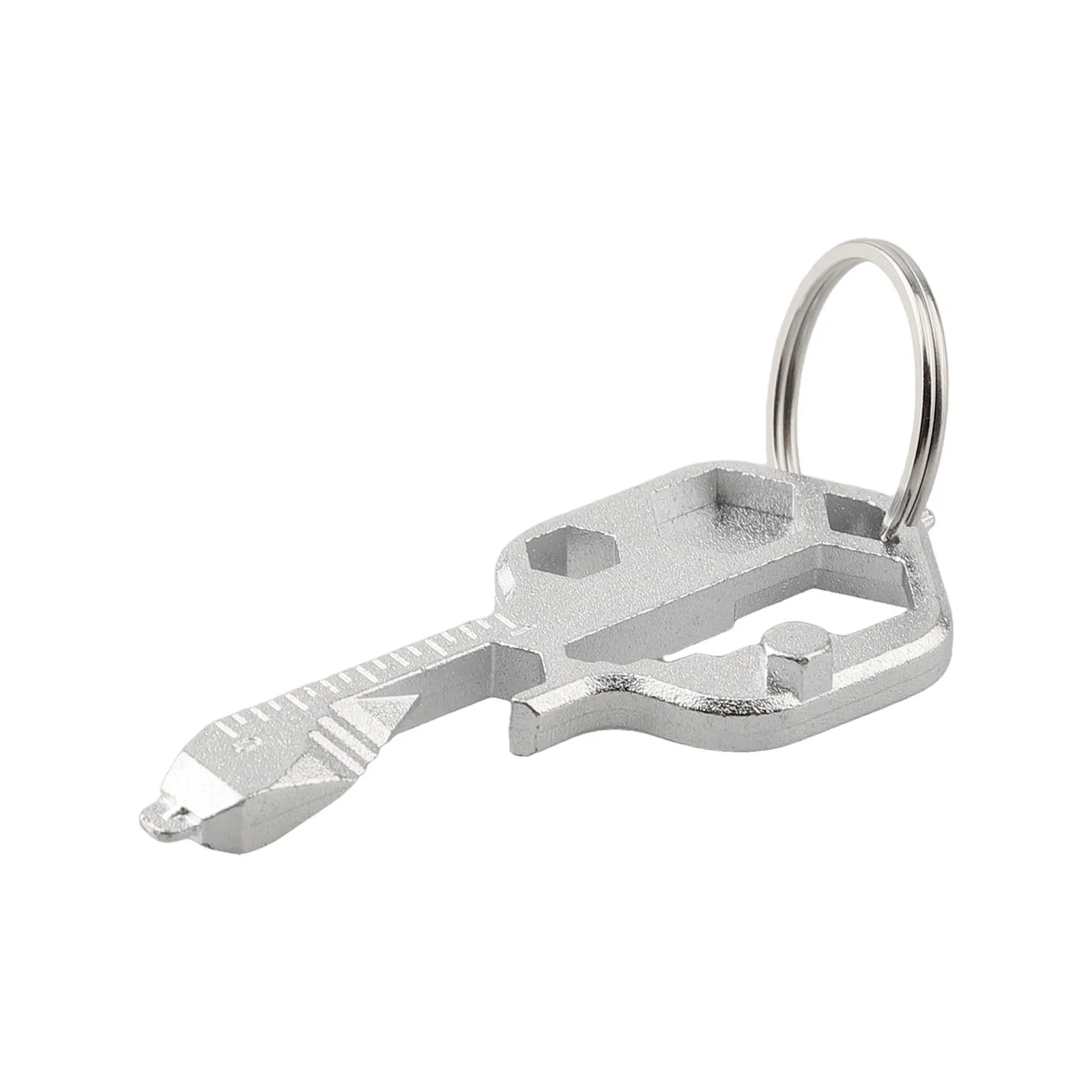 24 In 1 Multifunctional Tool Bottle Opener Hand Tools Mini Card Key Chain Screwdriver Phone Handle Carabiner Repair Tools