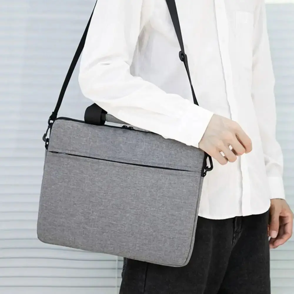 Oxford Cloth Crossbody Briefcases Waterproof Portable Business Briefcases Thick Padded 15.6 inch Business Tote Bolsas Office