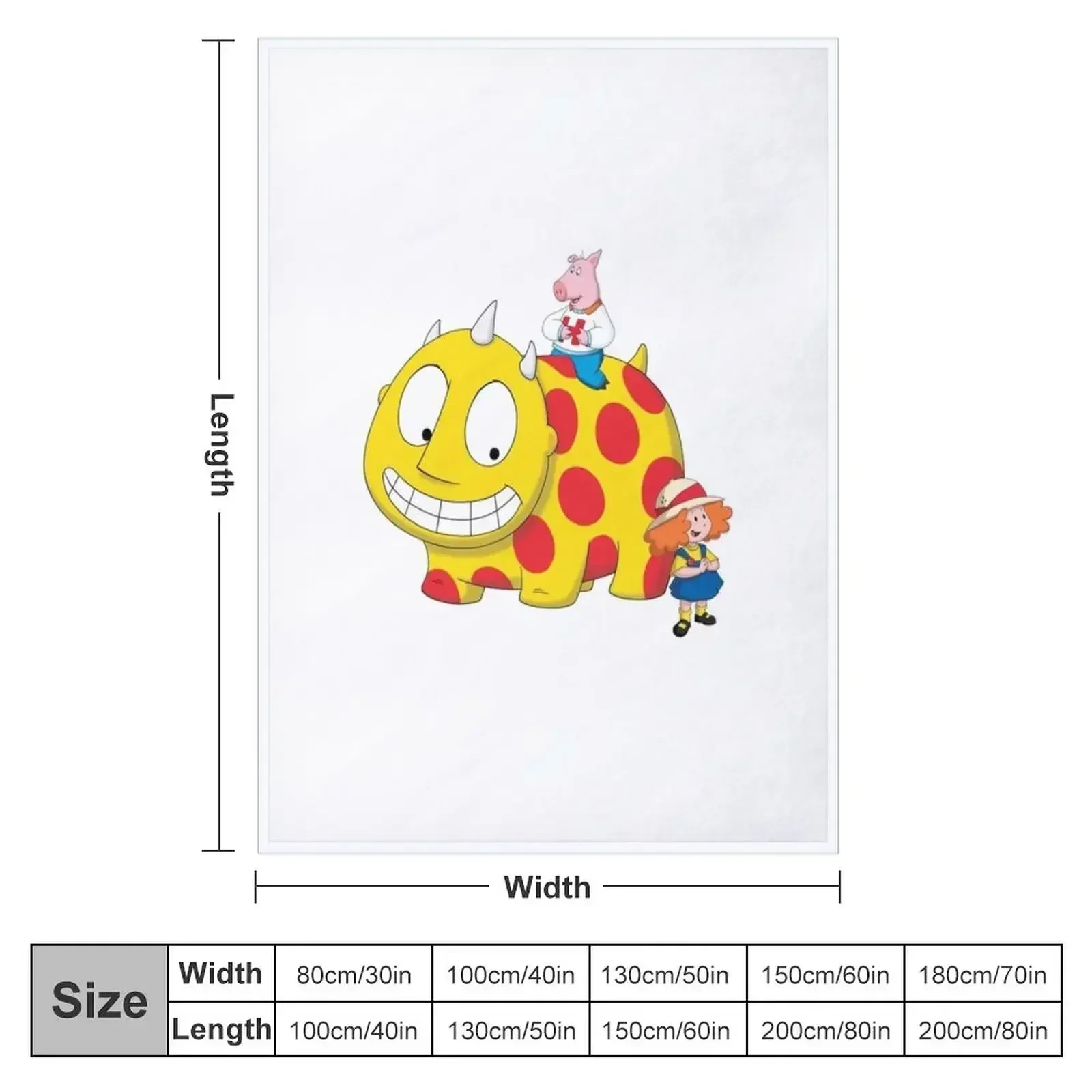 maggie and the ferocious Throw Blanket couch cozy soft plush fuzzy picnic outdoor blanket