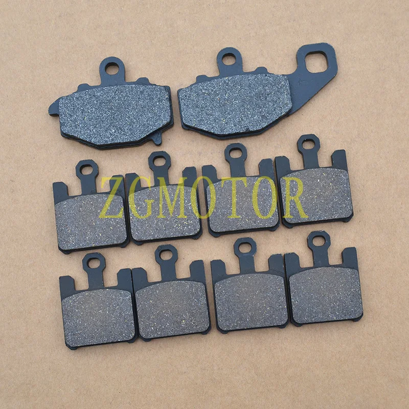 Motorcycle Front Rear Brake Pads Fit For KAWASAKI ZX-6RR ZX-6R ZX-10R ZX6RR ZX6R ZX10R 2004 2005 2006 2007 2008 2009 2002 03