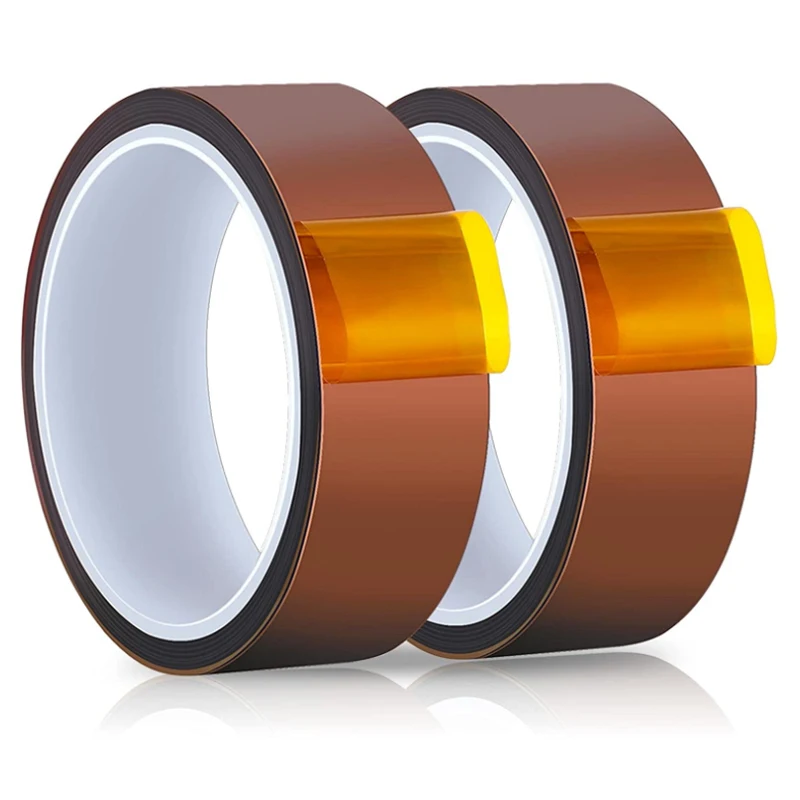 33 m langes Hochtemperatur-Wärmeband, thermisches Isolierband, Polyimid-Klebeband, isolierendes Klebeband, Schutz für 3D-Druckplatten – Detail 5
