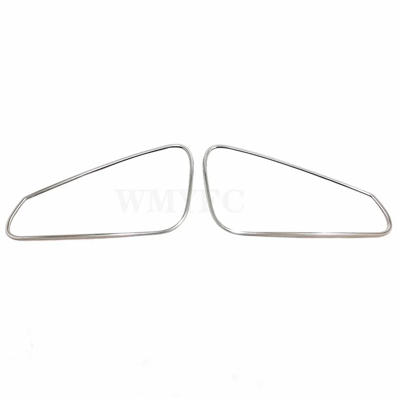 For Geely Coolray 2018 2019 2020 2021 2022 Stainless steel Car Front Fog Light Cover Trim Frame Sticker Auto Accessories 2pcs