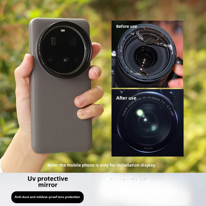Dla Xiaomi 15Ultra Etui z filtrem Akcesoria Etui ochronne Pokrowiec na telefon Obiektyw zewnętrzny 67 mm Profesjonalny zestaw fotograficzny — zdjęcie produktu 3