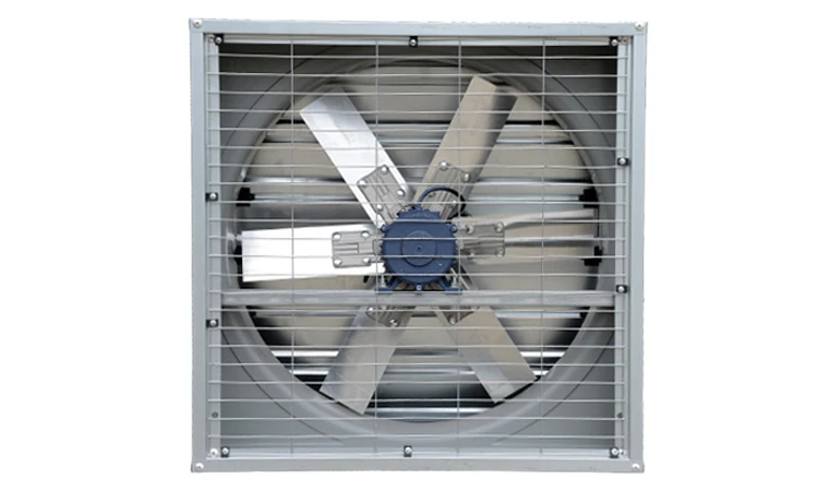 RTFANS Large Industrial Exhaust Fan with Wall Mount Stainless Steel Blades for Manufacturing Plant Factory Warehouse