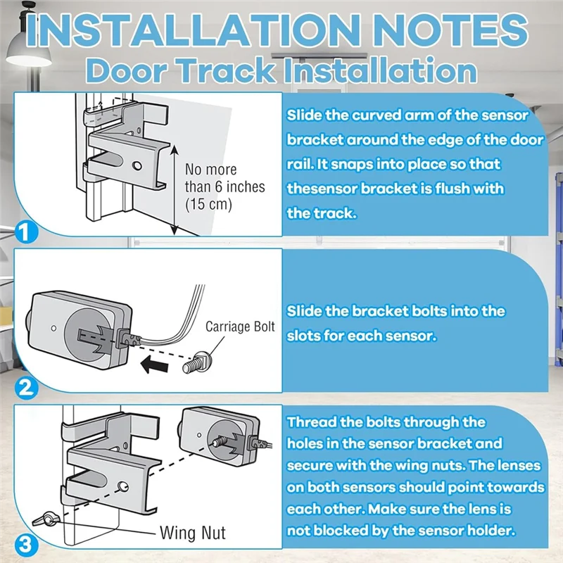 41A5034 Комплект датчиков гаража, совместимый, устройства открывания гаражных ворот, датчики гаражных ворот, замена G801CB-P 801CB 041-0136-AAAE