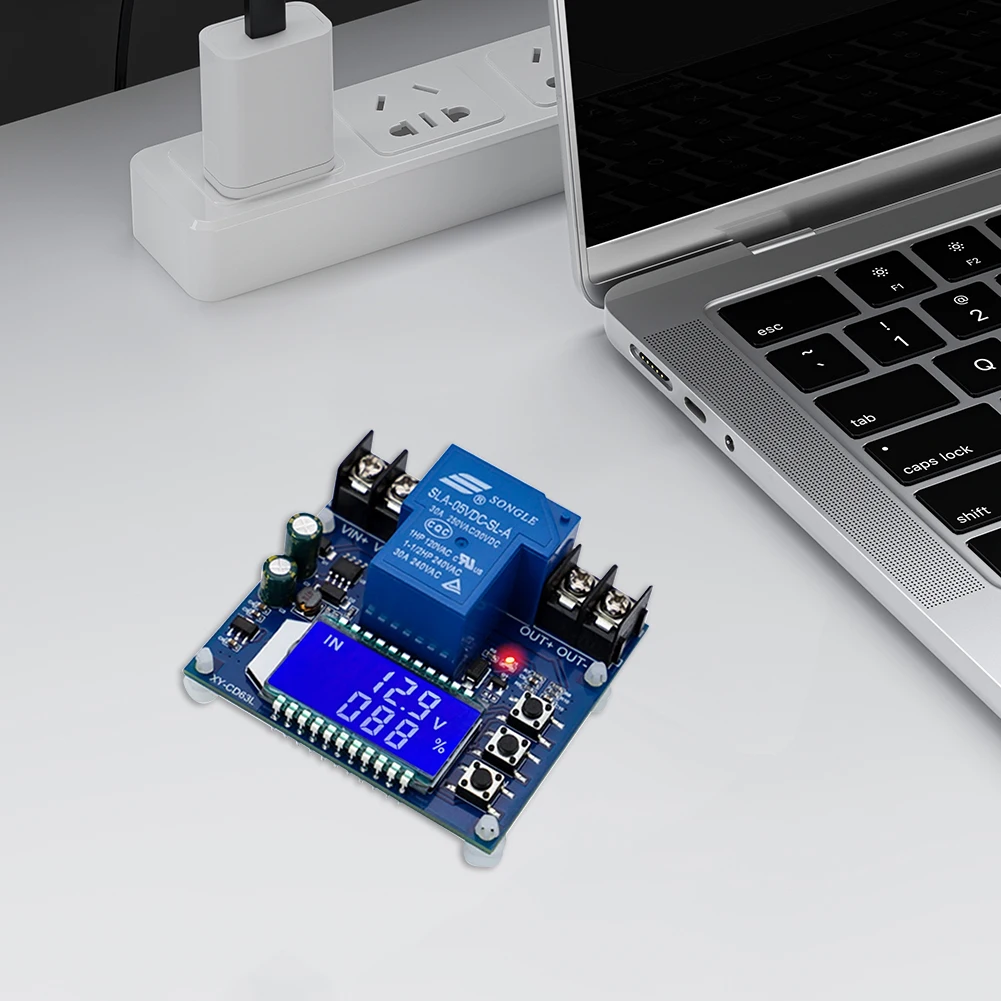 

XY-CD63L Low Voltage Disconnect Module 30A DC6-60V Under-Voltage Deficit Protector LCD Display Over Discharge Protection