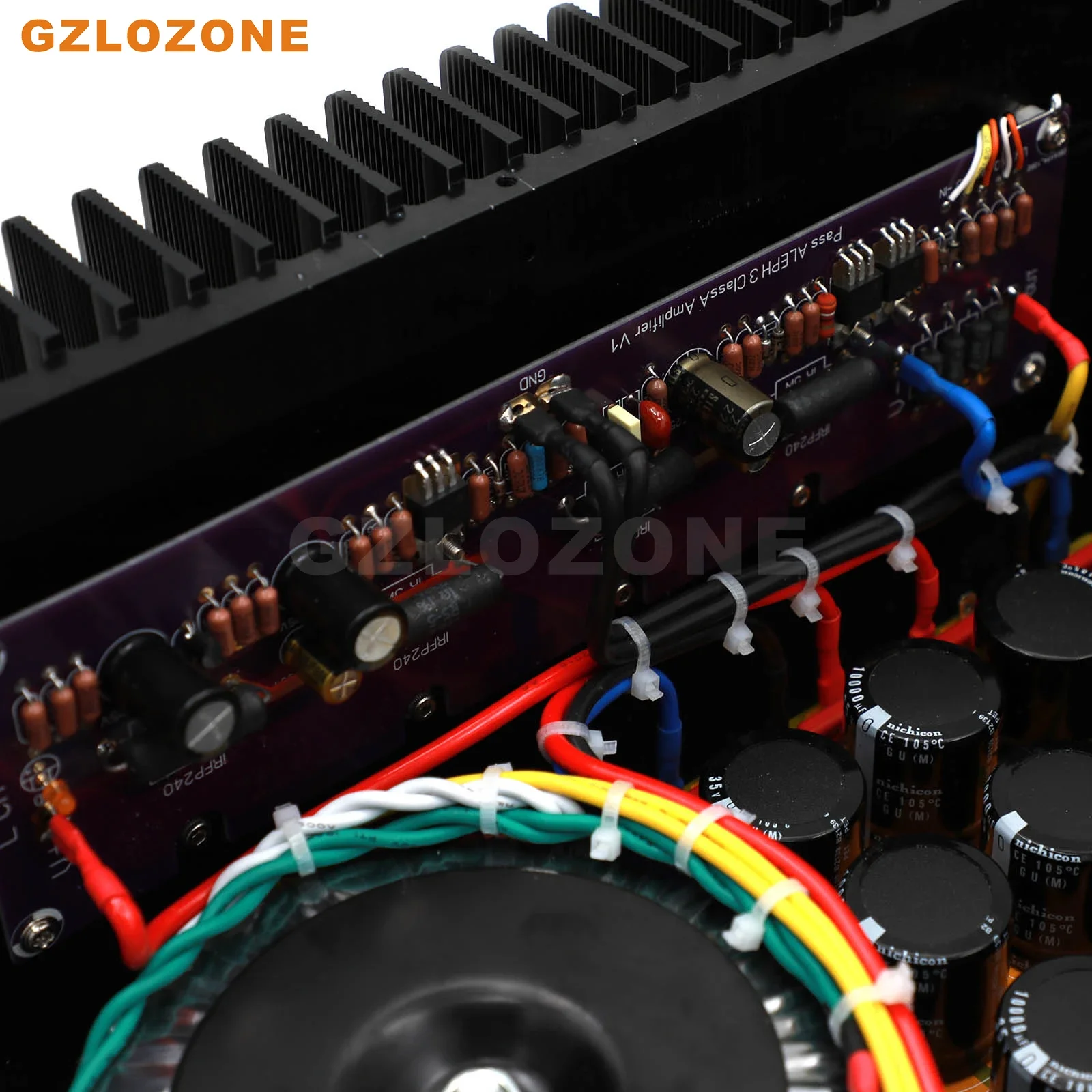 GZLOZONE HI-END PASS A3 مضخم طاقة من الفئة A يدعم إدخال XLR /RCA 30--60 وات 4--8 أوم