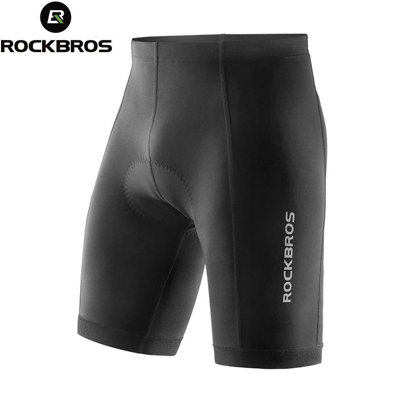 

ROCKBROS Cycling Shorts Sweat-Absorption Quick-Dry Breathable Bicycle MTB Road Sports Trousers Shockproof Sponge Pad Bike Shorts