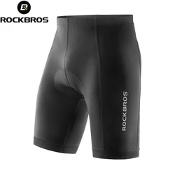 ROCKBROS Cycling Shorts Sweat-Absorption Quick-Dry Breathable Bicycle MTB Road Sports Trousers Shockproof Sponge Pad Bike Shorts