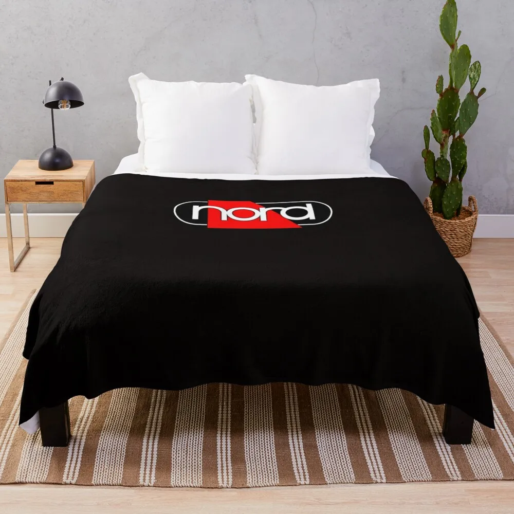 Nord Synth Essential T-Shirt Throw Blanket Soft Plaid Decorative Beds Picnic wednesday Blankets