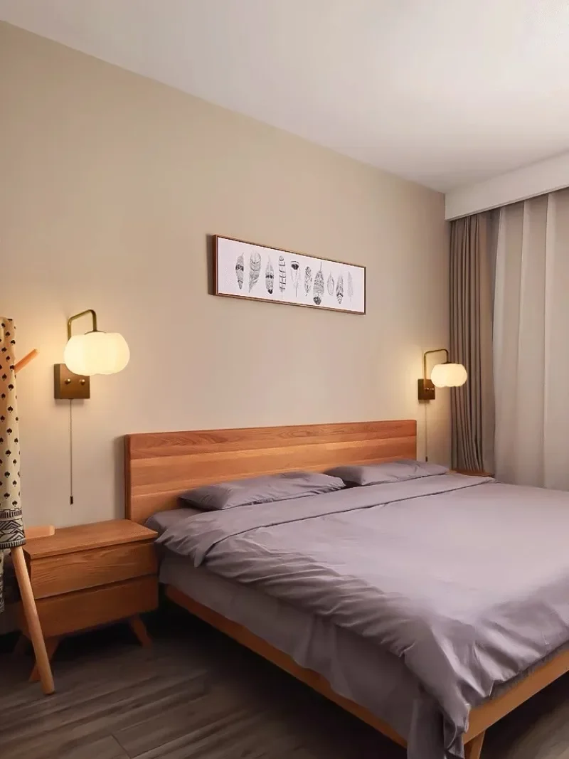 amp, lampu dinding katun selebgram untuk kamar tidur, lampu dinding LED TV ruang tamu, lampu dinding tangga, desainer personalisasi untuk ruang belajar