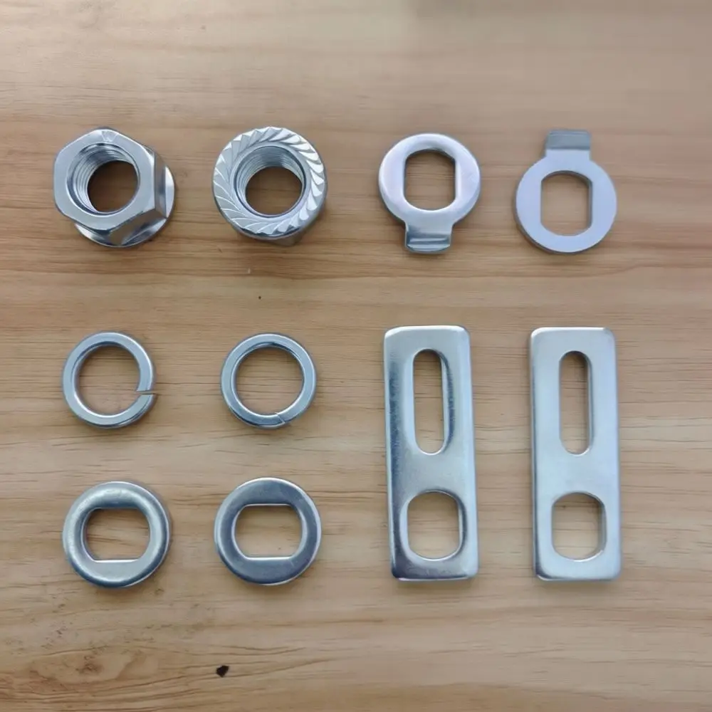 Ebike Hub Bearing Fastener Washer Motor Anti Rotation Shim Nut Positioning Kit Electric Bicycle Part