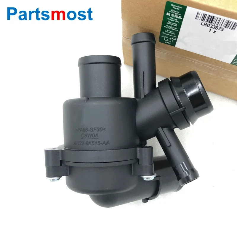 

New 3.0L Diesel Coolant Thermostat Housing Assembly for Land Rover Discovery LR4 Range Rover RR Sport Water Outlet Pipe LR033675