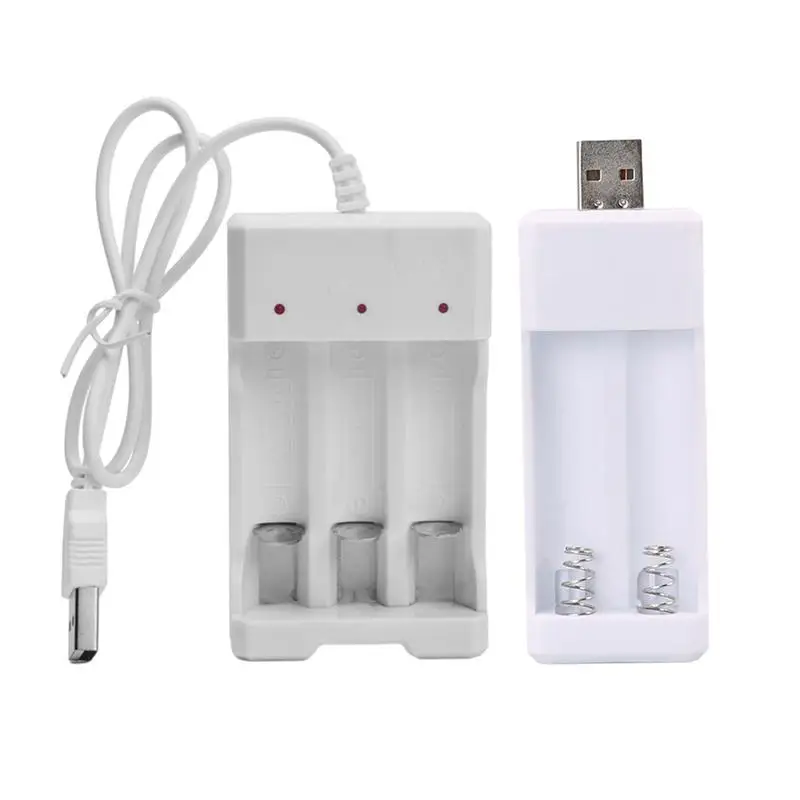 Fast Charging Battery Charger Short Circuit Protection AAA and AA Rechargeable Battery Station High Quality For Li-Ion And Ni-MH