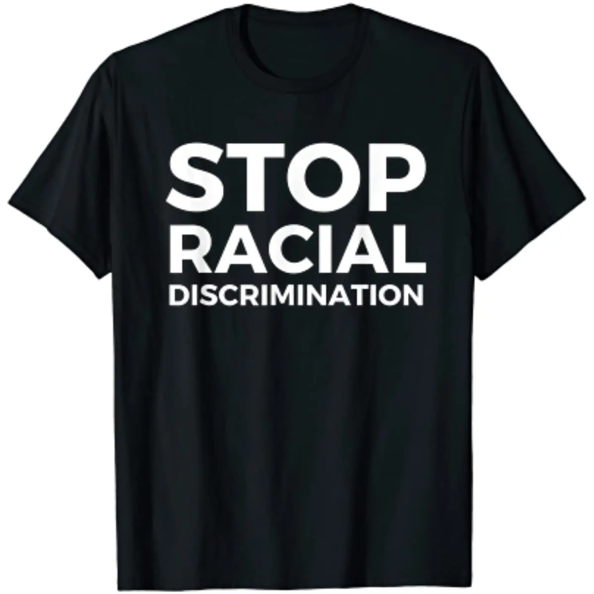 Stop Racial Discrimination - End Systemic Racism T-Shirt 100% Cotton O-Neck Summer Short Sleeve Casual Mens T-shirt Size S-3XL