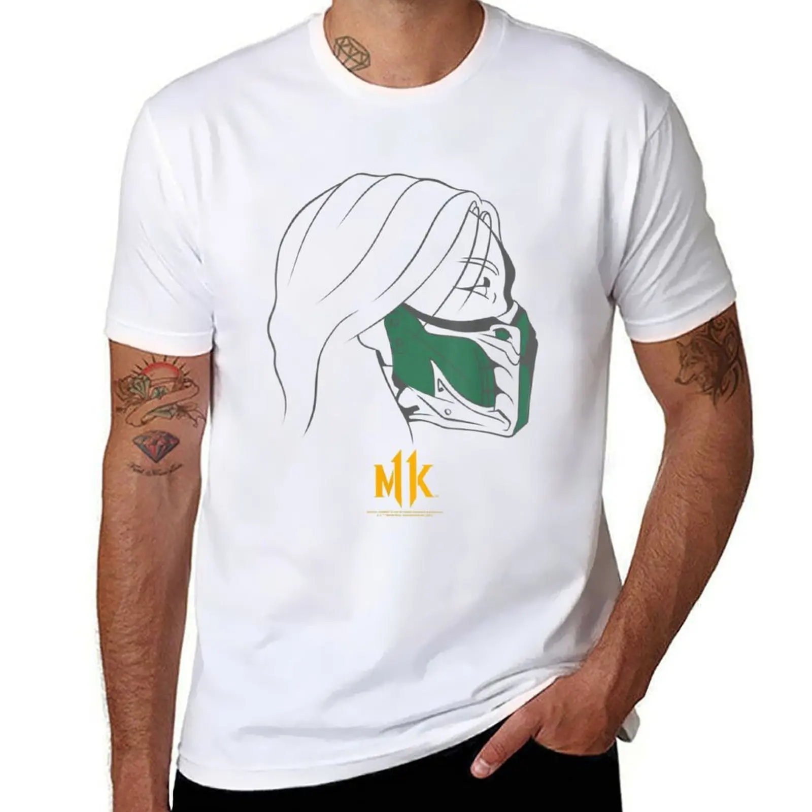 

Mortal Kombat 11 Jade T-Shirt cotton t shirts man 100% man graphic t shirt T-Shirt