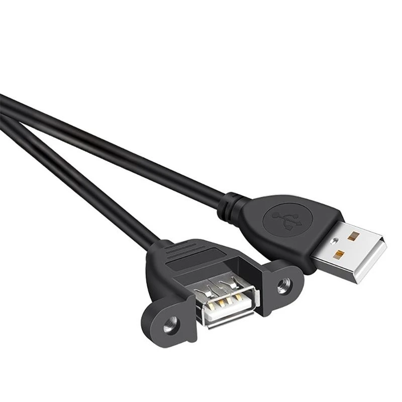 Portable USB Male to Female Data Cord Support 480Mbps Data Transmission Speed