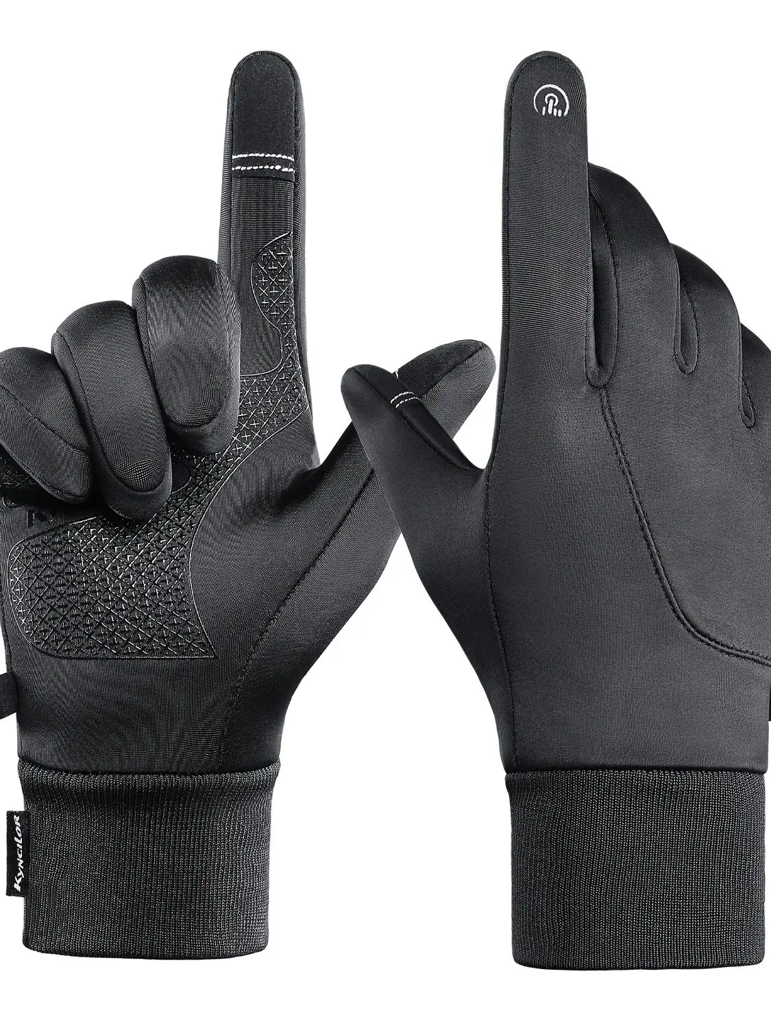 AliExpress Touchscreen Fleece Warm Gloves Outdoor Cycling Driving Waterproof Cold Gloves Windproof Non Slip Womens Men Winter Ski Gloves