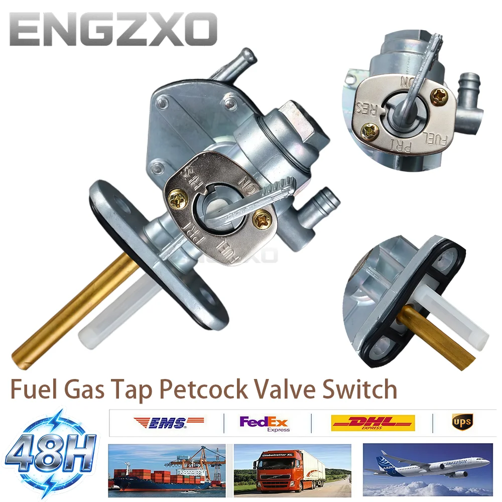 

Fuel Gas Tap Petcock Valve Switch For Kawasaki ZR750 Zephyr 750 EN500C KZ550 ZRX1200 VN800 Vulcan ZX GPZ 1100 GSF600S LT80