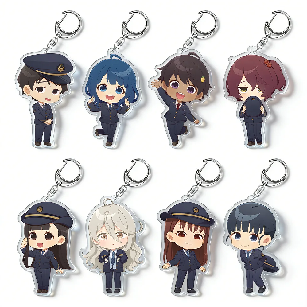 Too Many Losing Heroines Kaju Nukumizu Anna Yanami Lemon Yakishio Chika Komari Yumeko Shikiya Chibi Acrylic keychain Bag pendant