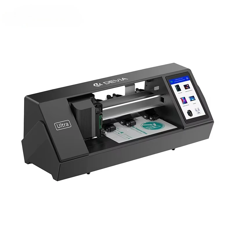 Hydrogel Film Screen Protector 12.9 Inches Auto Knife Pressure Cutter Back Skin Sheet Cutting Machine for Mobile Phone