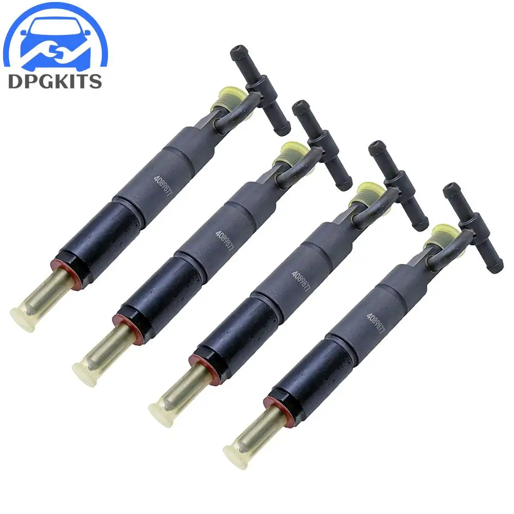 

4pcs 4089877 4089877C Fuel Injectors For Cummins B3.3 Engine Parts With 3 Months Warranty