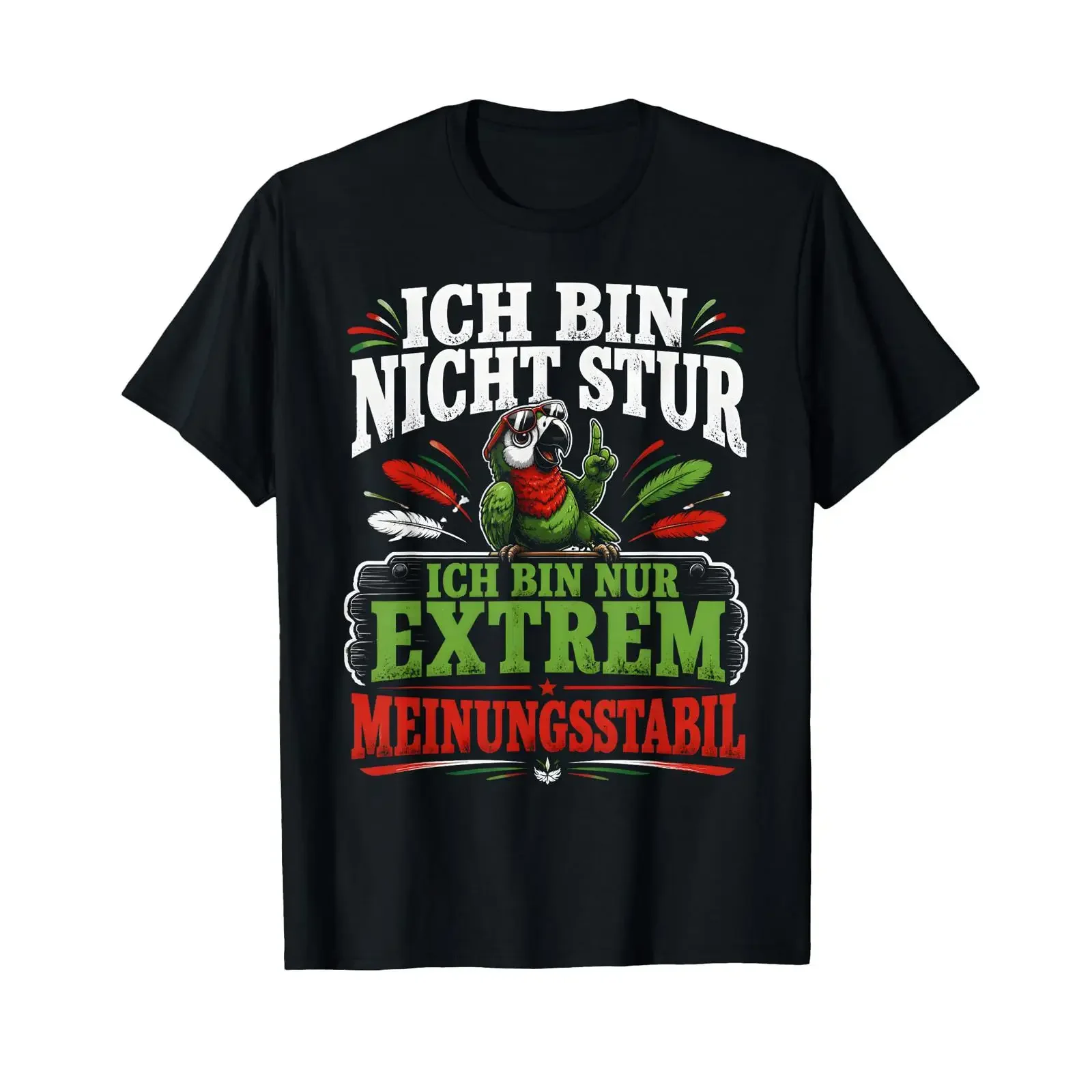 I'm not stubborn just opinionated Sarcasm Irony T Shirt vintage Washed Soft fashion Stretched Unisex graphic