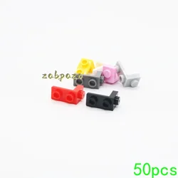 MOC 50PCS 79389 Bracket 1x1-1x2 Building Blocks Kit Support Bricsk High-Tech Particle Puzzle Educational DIY Toy Children Gift