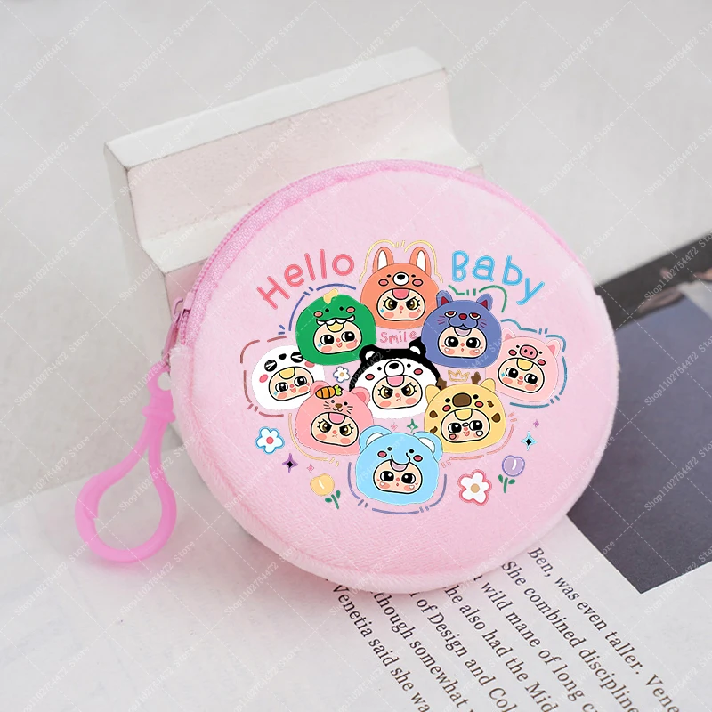 

Children Cartoon Money Bag Anime Baby Three Cute Coin Purse for Girl Boy Kids Fashion Zip Wallet Casual Storage Pouch Gifts 2026