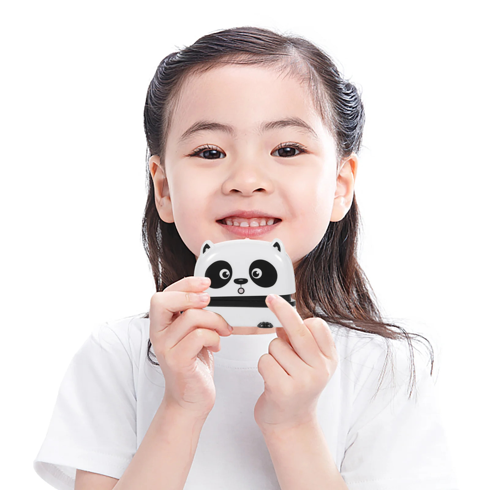 귀여운 동물 모양의 빛에 반응하는 어린이 의류용 이름 스탬프, 교사와 학생을 위한 다기능 휴대용 스탬프