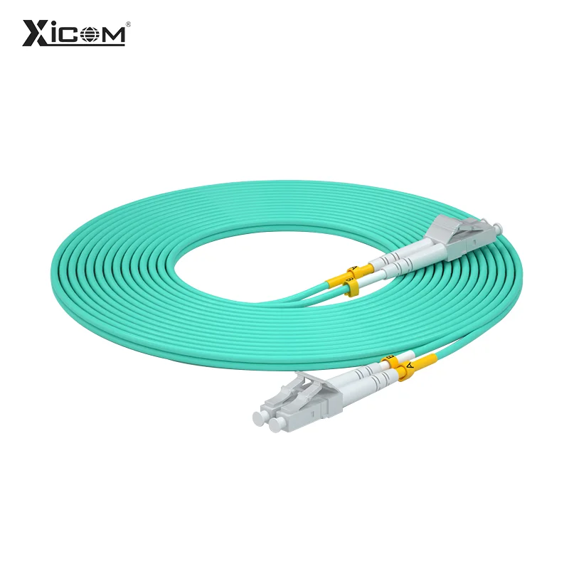 10G OM3 UPC Multimode Duplex Fiber Optic Patch Cord Max Transmission Distance 300M 2.0 3.0mm LC-FC-SC-ST Optical Fiber Cable