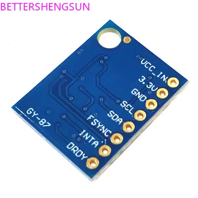 GY-87 10DOF Sensor Module MPU6050 HMC5883L BMP180 Integrated 10 Axis Gyroscope Accelerometer Compass Pressure Sensor