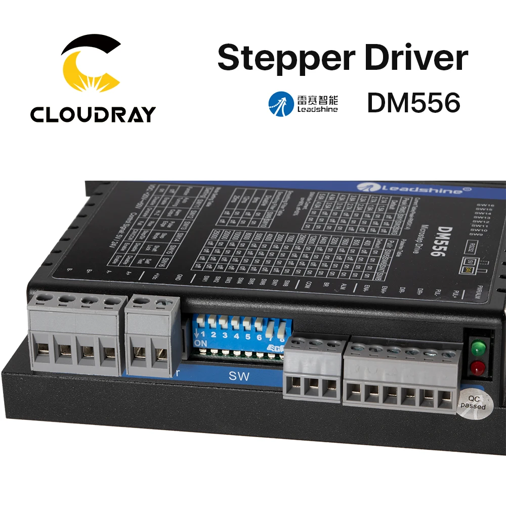 Cloudray Leadshine 2 Phase Stepper Driver DM556 V3.0 20-50VAC 1.8-5.6A