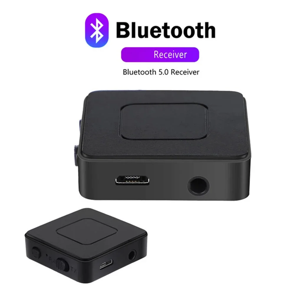 2 In 1 Bluetooth Receiver Audio Receiver Wireless Receiver Stereo Usb 3.5Mm Aux Jack For Computer Car Headset Computer