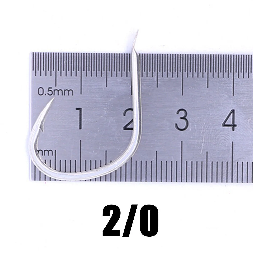 200pcs/lot Fishhooks High Carbon Steel Slow Jighead Jigging Iron Plate Hook Tin-plated Anti-rust Sea Boat Fishing Accessories