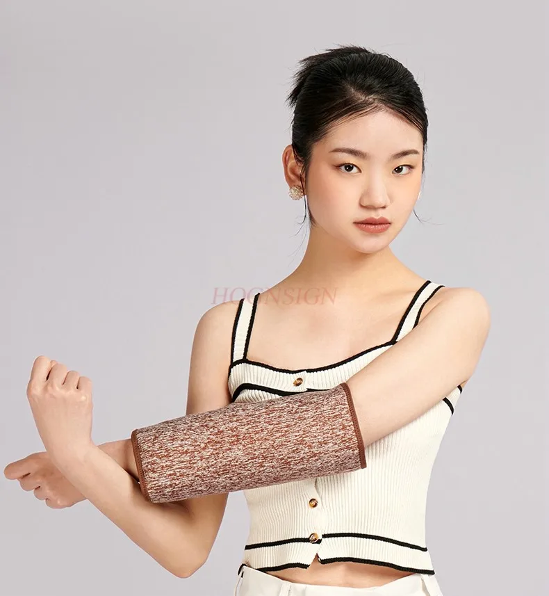 

Electric heating elbow pad arm pain physiotherapy hot compress arm warmer artifact heating tennis joint protective sleeve wrist